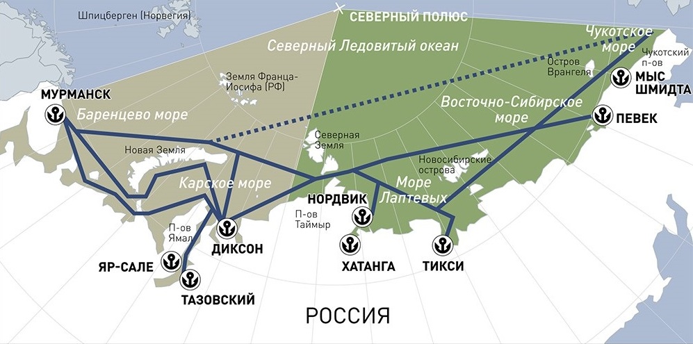 Доставка грузов СевМор путём